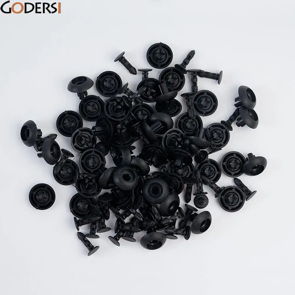 50Pcs Nylon Front Bumper Cover Retainer Push Type Clip Fastener for Toyota Lexus