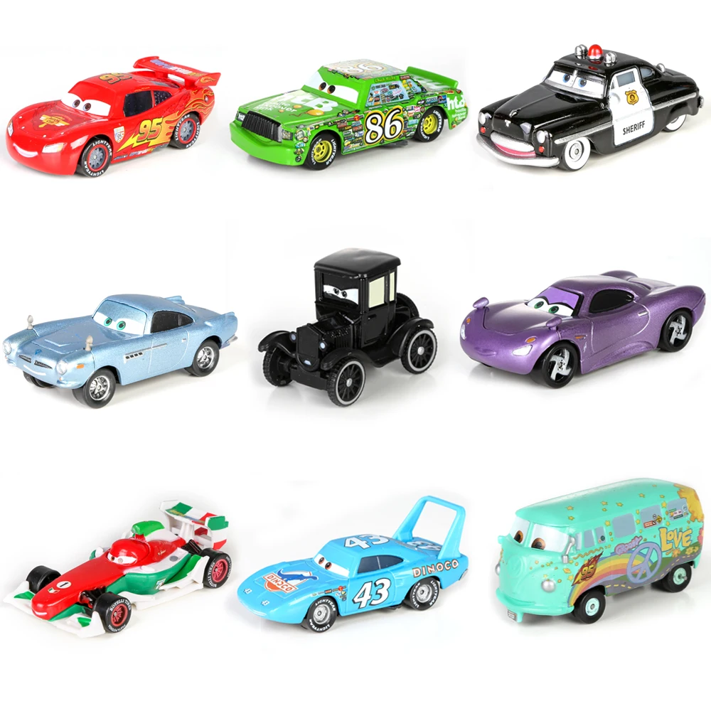 Disney Pixar Cars 3 22 Стиль игрушки для детей Молния Маккуин высокое качество Металлические автомобили игрушки модели персонажей из мультфильмов