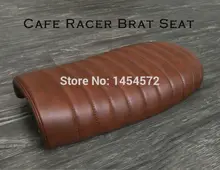 Local color brown boy change free transport factory store Coffee car saddle 250 motorcycle CG GN model Sr400