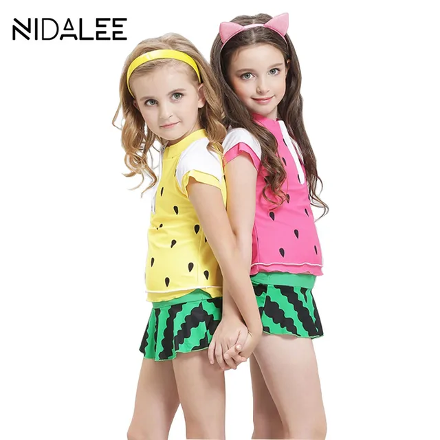 Mädchen Bademode 2018 Kinder Zweiteilige Badeanzug