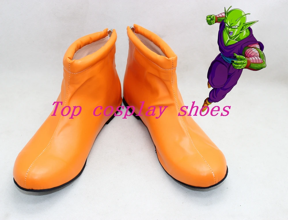 Dragon Ball Anime Piccolo Cosplay Shoes Boots Custom Made Custom Made AZ015 hand madein Shoes