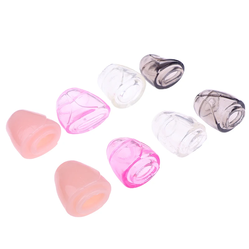 1Pc Men Silicone Penis Sleeve Cock Ring Extension Harder Stronger Erection Sex Product New