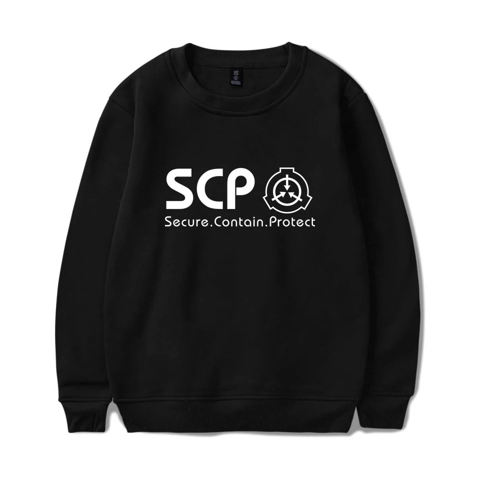 Толстовка Scp тональный принт Женская/мужская повседневная весенняя одежда горячая Распродажа монолитные толстовки с длинными рукавами принт Kpops Plus