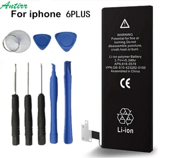 

Antirr Brand Battery For Apple iPhone 6 Plus 6Plus 5.5inch 2915mAh Real Capacity With Machine Tools Kit Replacement Battery #10