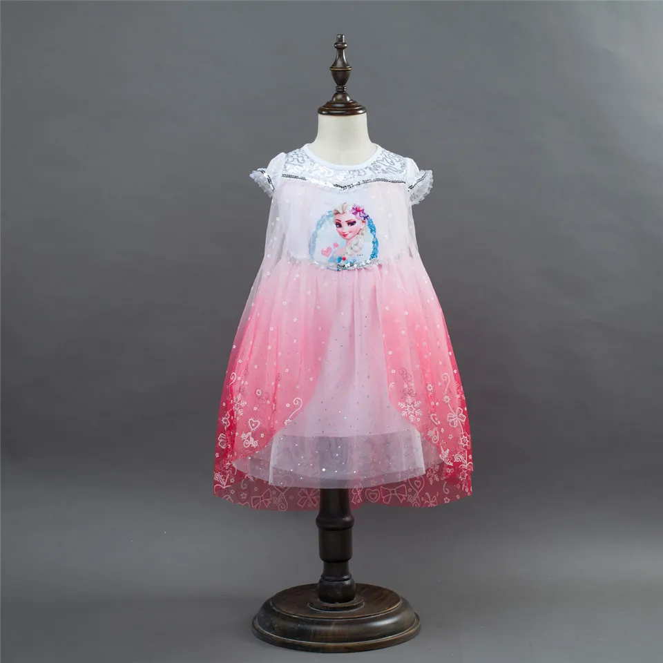 Платье для маленьких девочек; платье принцессы Анны, Эльзы, Софии; Infantil Fever Elza; костюм; Vestido Rapunzel Jurk Disfraces; одежда