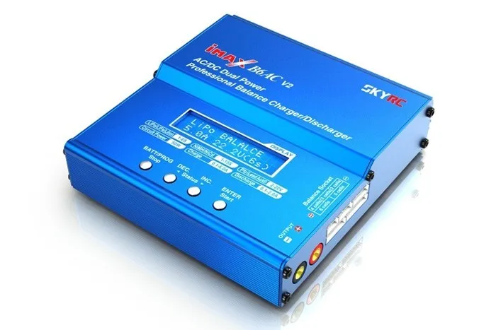 SKYRC iMAX B6AC V2 6A Lipo LiFe LiIon ЖК-дисплей батарея баланс зарядное устройство/Dis зарядное устройство для зарядки повторного пика мод RC модель батареи