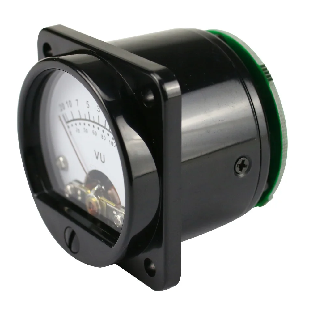  GHXAMP VU Meter Tube Amplifier 45mm Pointer LED Level Meter with Backlight for 3W-50W Audio Amplifi