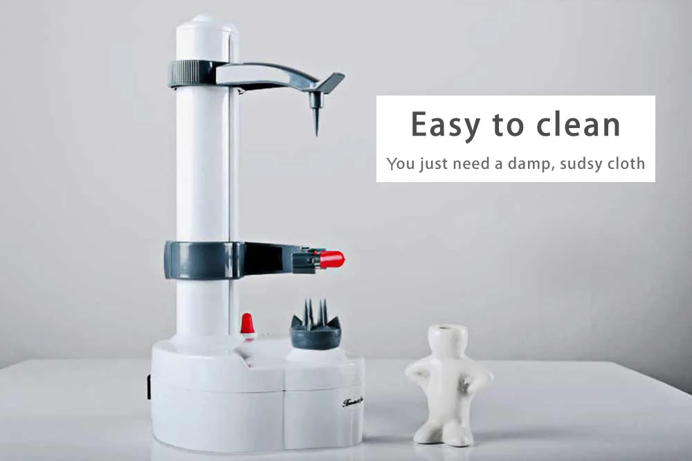 P03 Electric Peeler for Potato Vegetable Fruit Kitchen Tool with Two Spare Blades