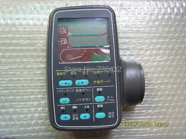 

Fast Free shipping! PC-6 small head display screen - excavator PC200-6 6D95 display - digger monitor