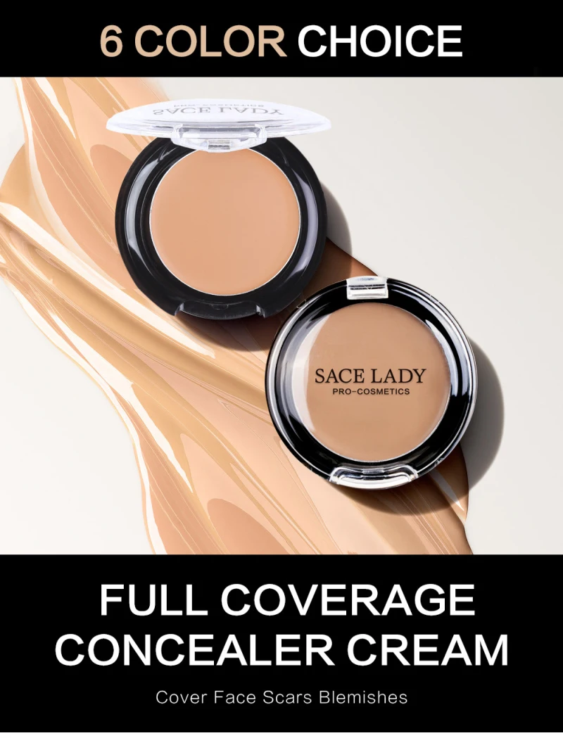 

Makeup Base Concealer Cream Face Cover Blemish Dark Spot Blemish Eye Lip Contour Foundation Liquid Concealer Cosmetics TSLM2