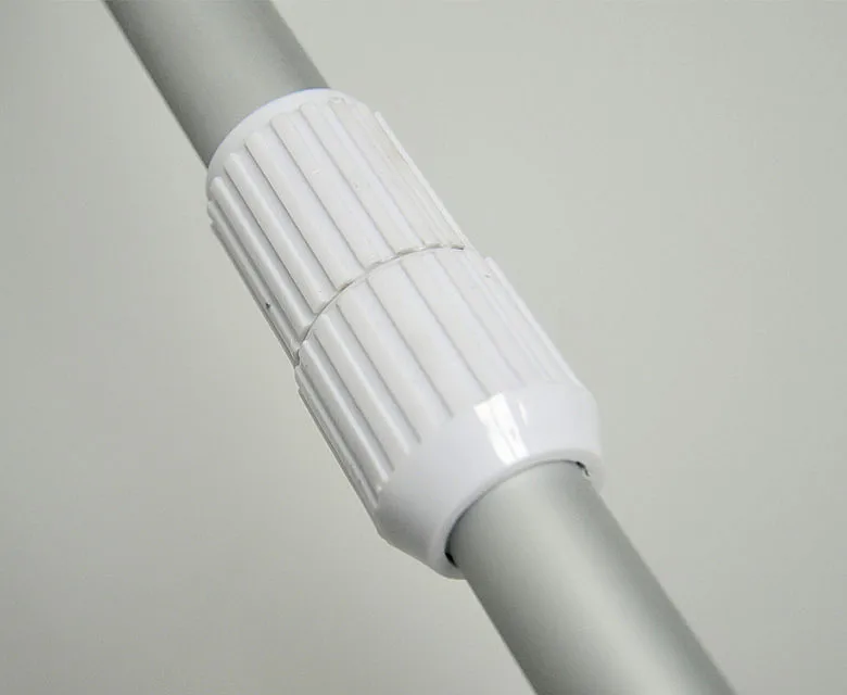 2528mm Telescopic rod connector head handle lever single tube