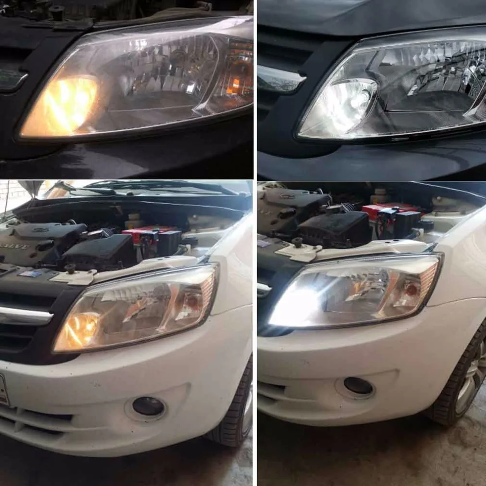 Shinman 2 шт. DRL светодиодная лампа 7443 7444 W21/5W светодиодные лампы для Lada Kalina аксессуары