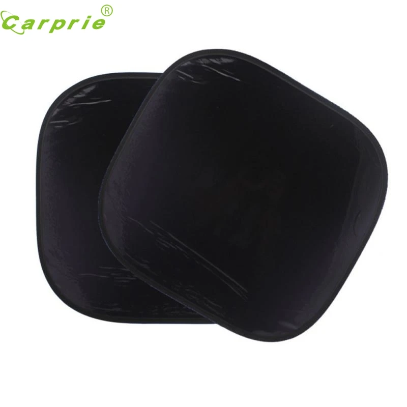 

CARPRIE Newest 2pcs Car Rear Window Side Sun Shade Cover Block Static Cling Visor Shield Screen #28N