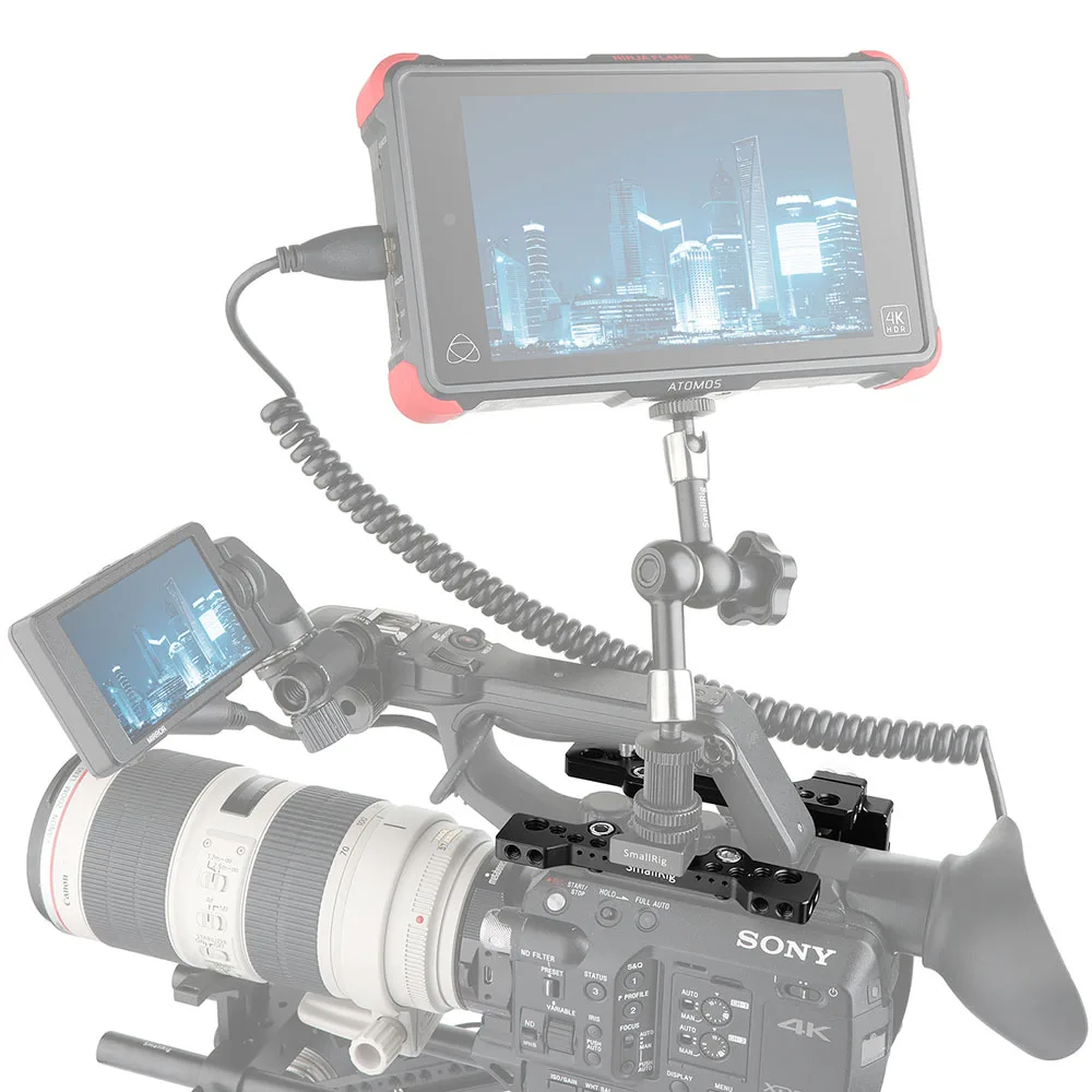 Комплект SmallRig FS5 для Sony PXW верхняя пластина + боковая с креплением холодного
