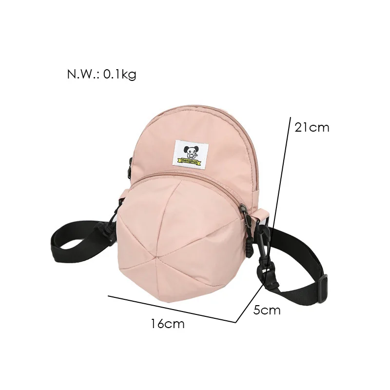 Menghuo New Hot Model Hat Shape Women Nylon Crossbody Bag Cute Handbags Shoulder Bags Creative Lady Messenger Cross body BagsG11A9998