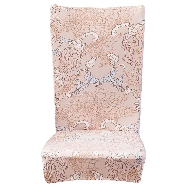 Анти-грязный стрейч чехлы на стулья Защитное приспособление на стул чехол Чехол эластичный спандекс полиэстер обеденные Чехлы для домашнего декора - Цвет: 18