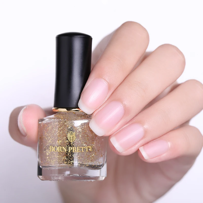 BORN PRETTY Nail Care Essence 6ml Gold Foil Treatment Cuticle Oil Feet Care Nails Edge Protection Liquid