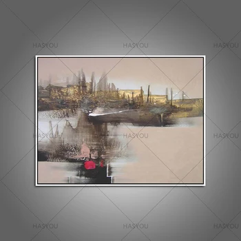 

Handmade Landscape Oil Paintings Christmas Decorations For Home Decor As Gift Abstract Acrylic Canvas Painting Unframed