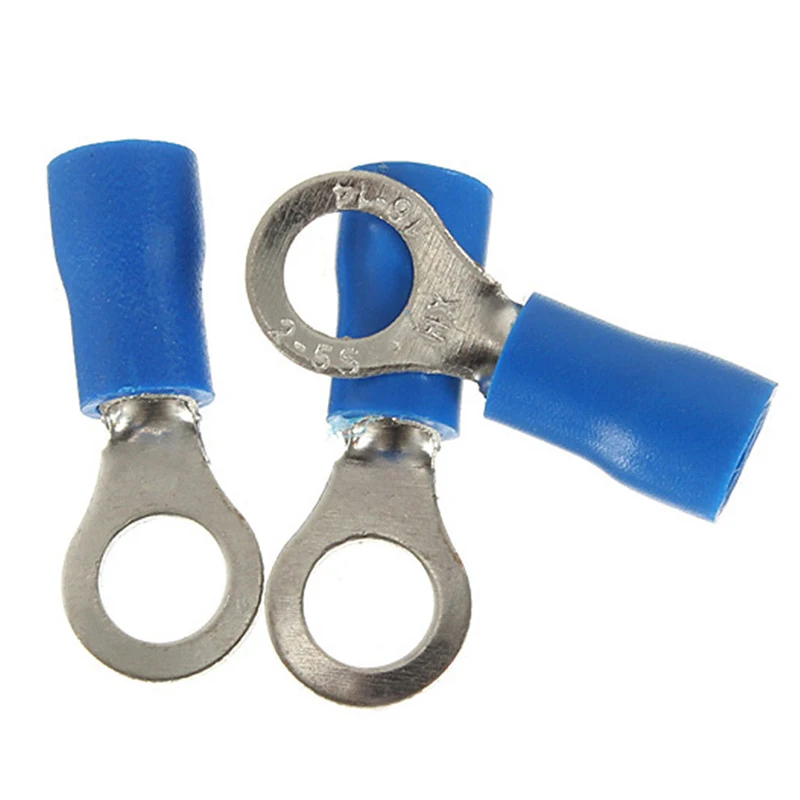 20pcs Ring Ground Insulated Wire Connector Electrical Crimp Terminal 14