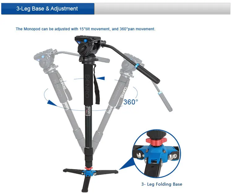 

DHL pro Benro C48TDS4 S4 head Carbon fiber Tripod Sports Tripod Set Special For Bird Watching Carbon fiber Monopod Wholesale