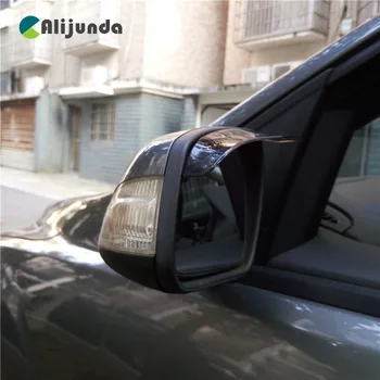 

2Pcs Car Rear View Mirror Rain Eyebrow Rain Shield Shade Cover for Land Rover Range Rover/Evoque/Freelander/Discovery