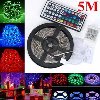 

Cewaal 5M LED Strip String Light Bars With Remote Control SMD 3528 Halloween Decoration Low power consumption super bright