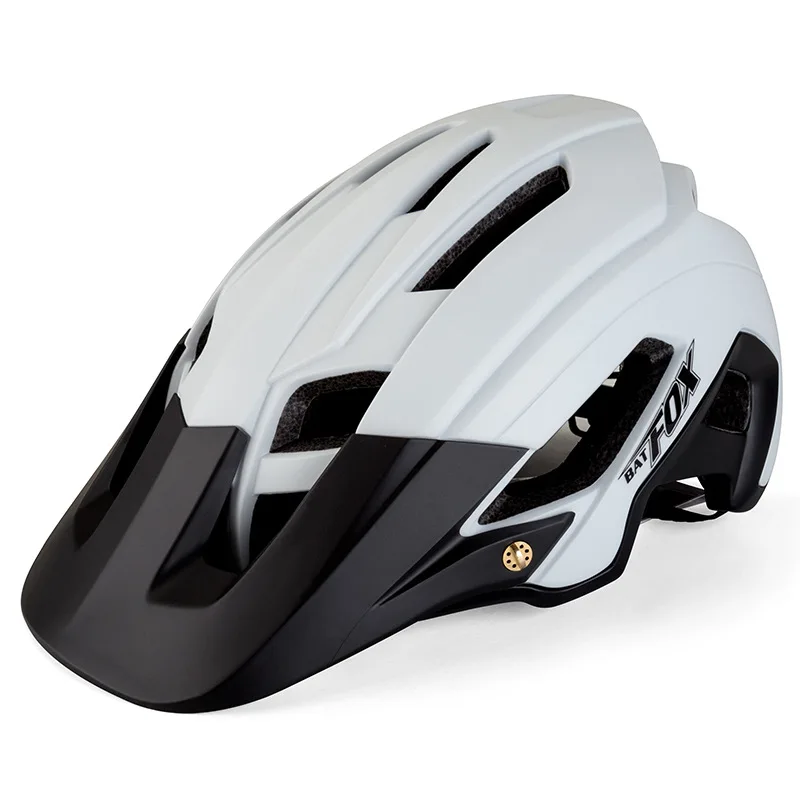 6 цветов, мужской, женский велосипедный шлем, цельный, из поликарбоната, Сверхлегкий, дышащий, велосипедный шлем, шоссейный, горный велосипед, Mtb, шлемы - Color: White