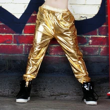 Nueva Moda mujer hombre unisex mediados de cintura de la calle desgaste del club pantalones anchos de la pierna pantalones sueltos Harajuku hip hop danza del Funcionamiento de la etapa pant