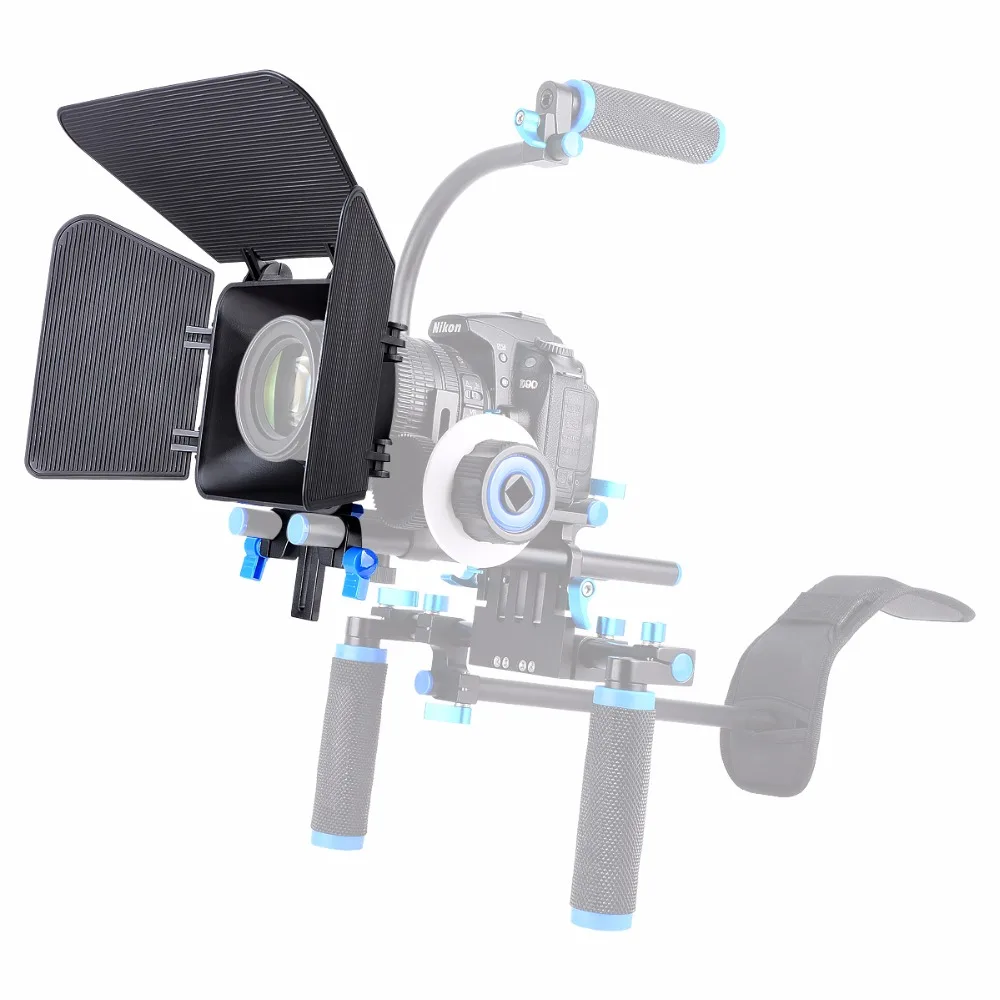 Yelangu M1 Матовая коробка Высокое качество ABS Пластик свет и практичным для DSLR