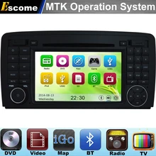 MTK3360 Car DVD Automotivo For Mercedes-Benz R W251 (2006 onwards) R280 R300 R320 R350 R500 with Bluetooth Radio GPS Navigation