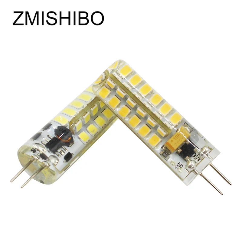 

ZMISHIBO Dimmable LED G4 Bulb 3W AC/DC 12V 48LED Clear Milk Silica Gel 300lm Suit For Chandelier Pendant Lights Wall Lamp RA80