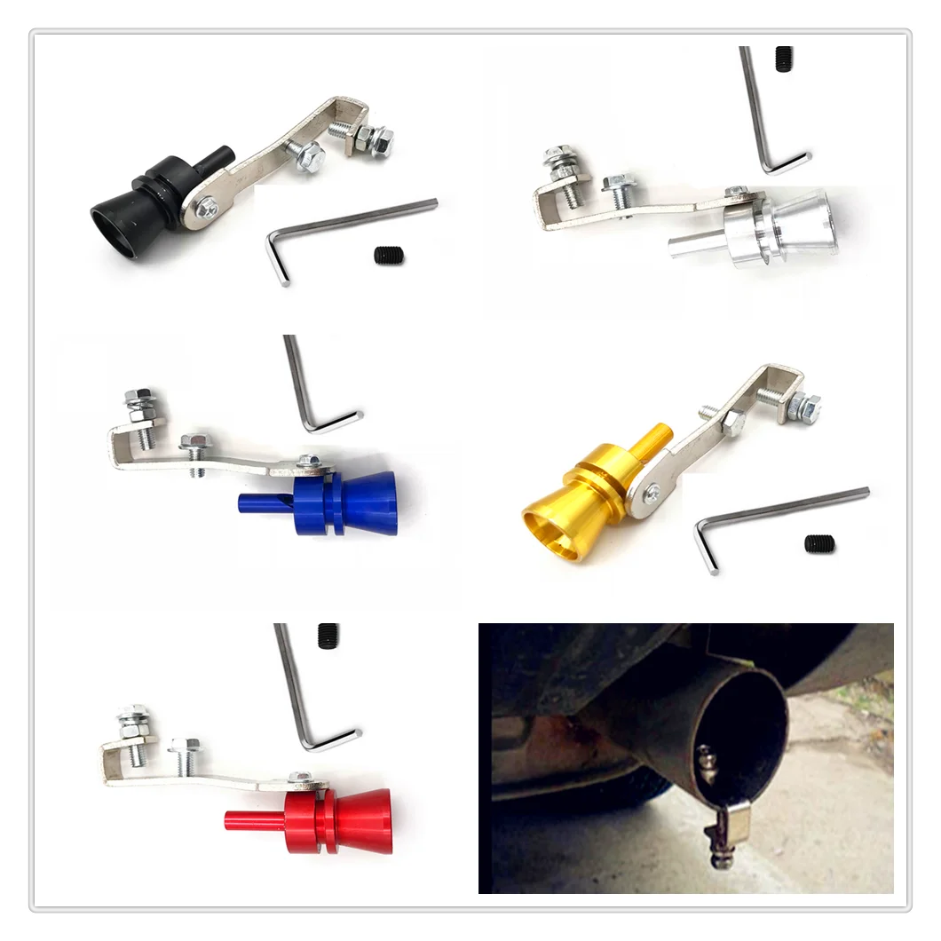 Car Turbo Exhaust Muffler Pipe Sound Whistle Simulator Accessories for Chevrolet GPiX Jay Groove Beat Avalanche 34 | Автомобили и