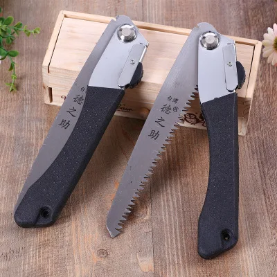 New Portable Home Manual Pruning Hacksaws Garden Folding Trimming Saw Pruning Garden Household Anti-skip Hand Steel Sawing Tool