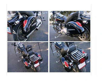 Чехлы для багажника с креплением Sportster XL883 1200 48 72 Dyna Wide Glide| |