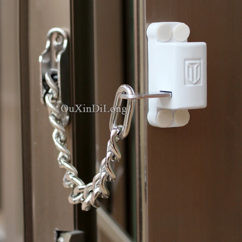 2018 New Window Door Restrict Chain Locks Door Guard Bolt Lock Children