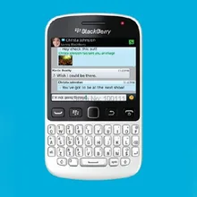 Blackberry 9720 мобильный телефон и разблокированный сенсорный экран wifi 5MP камера белый черный цвет