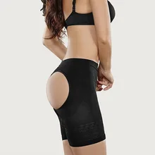 10pcs/lot Women’s Sexy Seamless Longer Butt Lift Booster Lifter Short Body Shaper Control Panties women Dew buttocks underpants