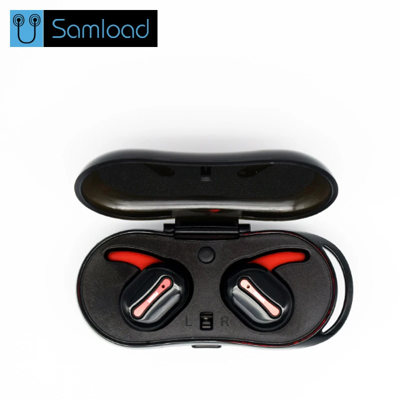 

Samload Wireless Earbuds Sweat Proof Twins earphone Portable headphone with charging box Anti-Drop TWS Bluetooth Headset