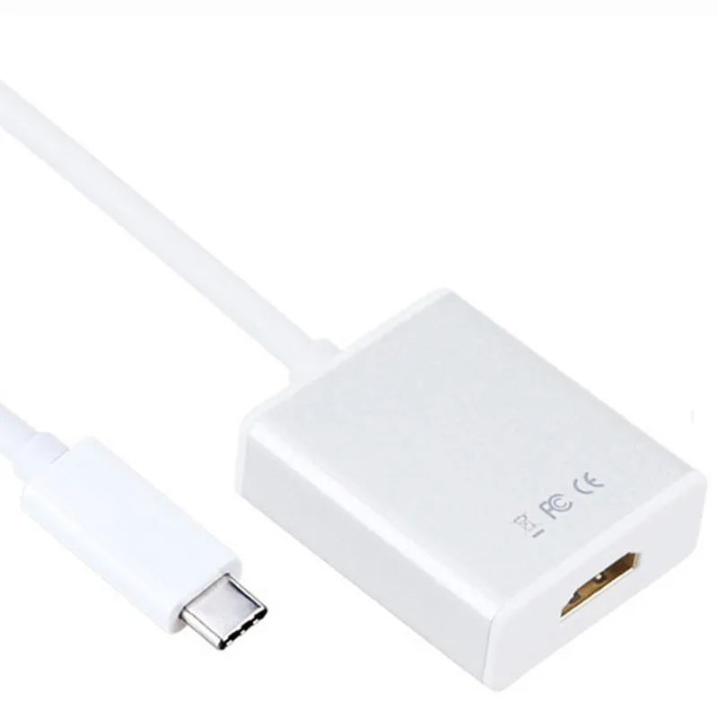 Baolyda USB C к HDMI 4K VGA адаптер Thunderbolt usb type C к VGA HDMI видео конвертер для Macbook/Dell XPS 13/Matebook ноутбуков - Цвет: 1 HDMI