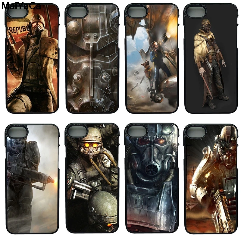 MaiYaCa Fallout 4 видеоигры для iPhone 4S SE 5C 5S 5 6 6S 7 8 Plus X XR XS MAX черный мягкий чехол телефона