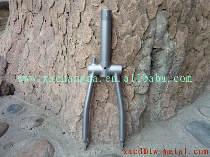 

Titanium folding bike fork customized full titanium folding bicycle fork made XACD best-selling titanium folding bike fork