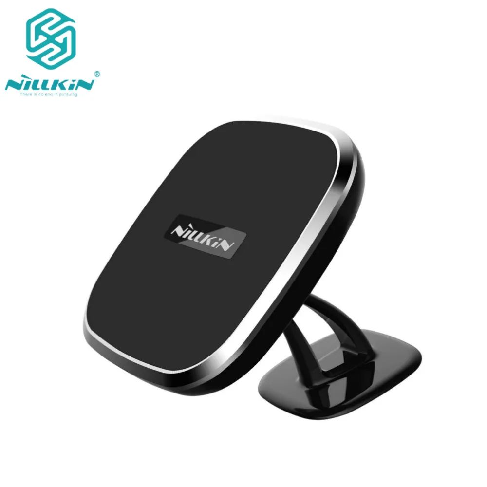 

NILLKIN Qi Wireless Charger Pad 360 degree adjustable wireless charger for samsung s8 s8 Plus s7 for iPhone 6s 7 7 Plus car desk