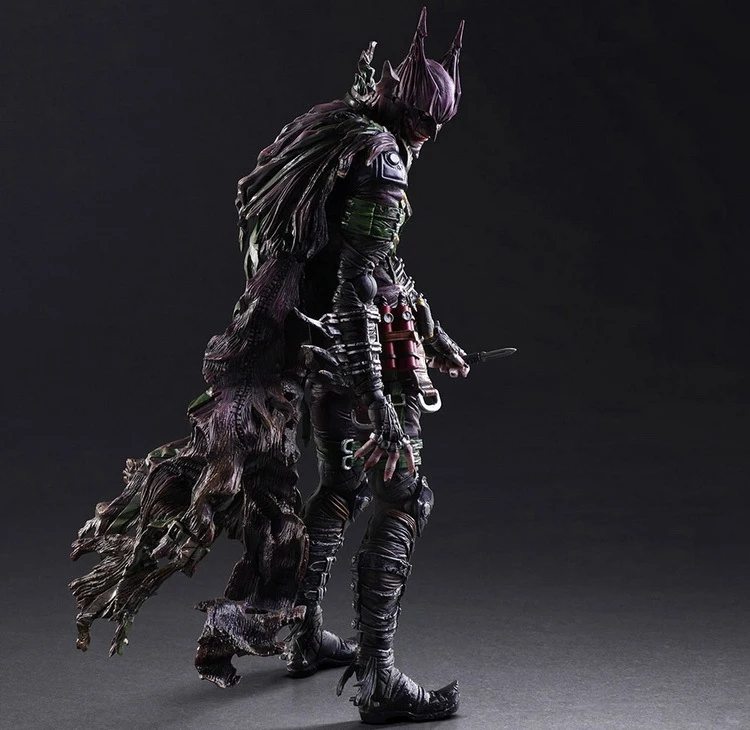 Billig Batman Figur Gogues Galerie Joker Batman Play Arts Kai Spielen Kunst KAI PVC Action Figure Bat Mann Bruce Wayne 26 cm Puppe Spielzeug