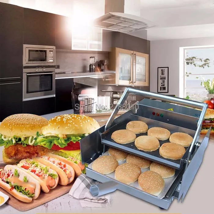 Коммерческий производитель гамбургеров электроприбор для гамбургеров машина для выпечки гамбургеров нагревательная сковорода BHB-6
