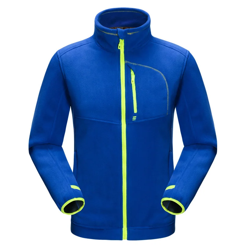 Refire gear зимние теплые флисовые походные куртки мужские осенние ветрозащитные охотничьи пальто ветровка для кемпинга спортивная куртка - Цвет: Men-Blue