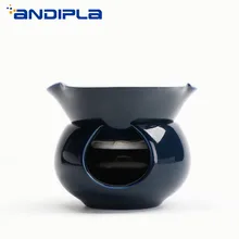 Винтажный Японский стиль Ji синяя глазурь золотая линия чайный Комплект фильтров фарфоровый кофейный набор фильтров керамический кунг-фу чайный набор домашнего декора