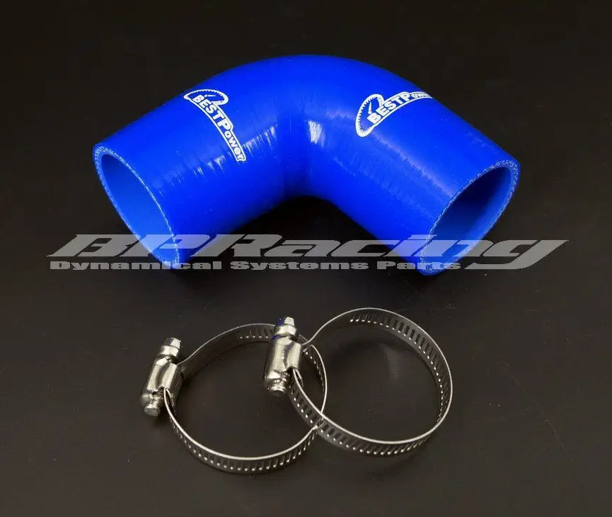 

80mm/83mm/89mm Unversal 90 Deg Degree Elbow Silicon Coupler Hose/3.15" inch/3.28"/3.5" inch Bend Pipe Turbo Coolant + clamp