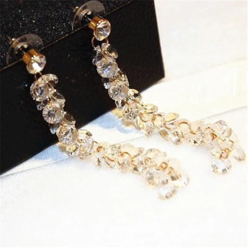 Fashion-zircon-crystal-tassel-long-earrings-for-women-gold-plated-fashion-jewelry-wholesale-gift (2)