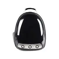 A Black Рюкзак для переноски кошки рюкзак для кошки для котенка щенка чихуахуа маленькая собака уличная переноска для поездок сумка космический рюкзак капсулы - Цвет: A Black