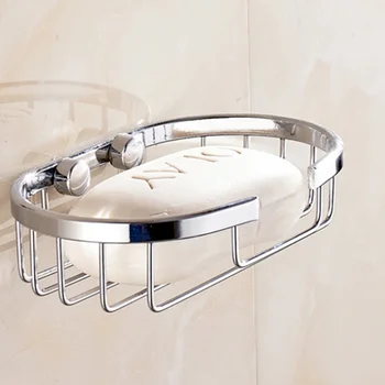 

New Hot Soap Dishes Stainless Steel Bathroom No Rust No Corrosion Wall Mount Soap Basket Rack Holder
